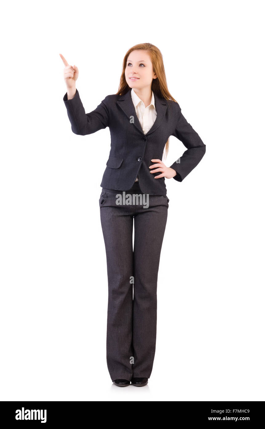 Woman businesswoman in business concept Stock Photo - Alamy