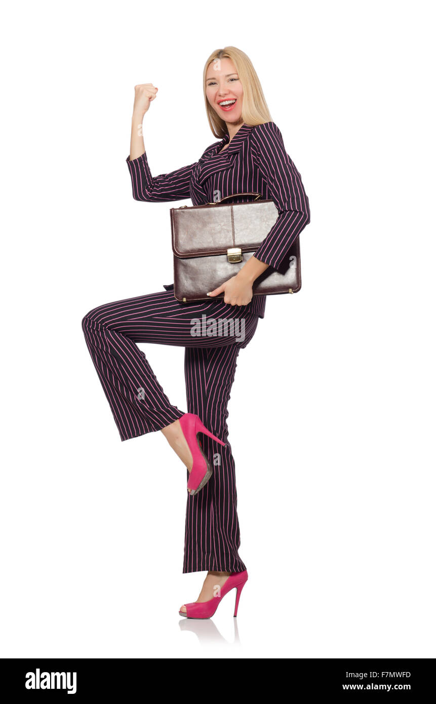 Woman businesswoman in business concept Stock Photo - Alamy