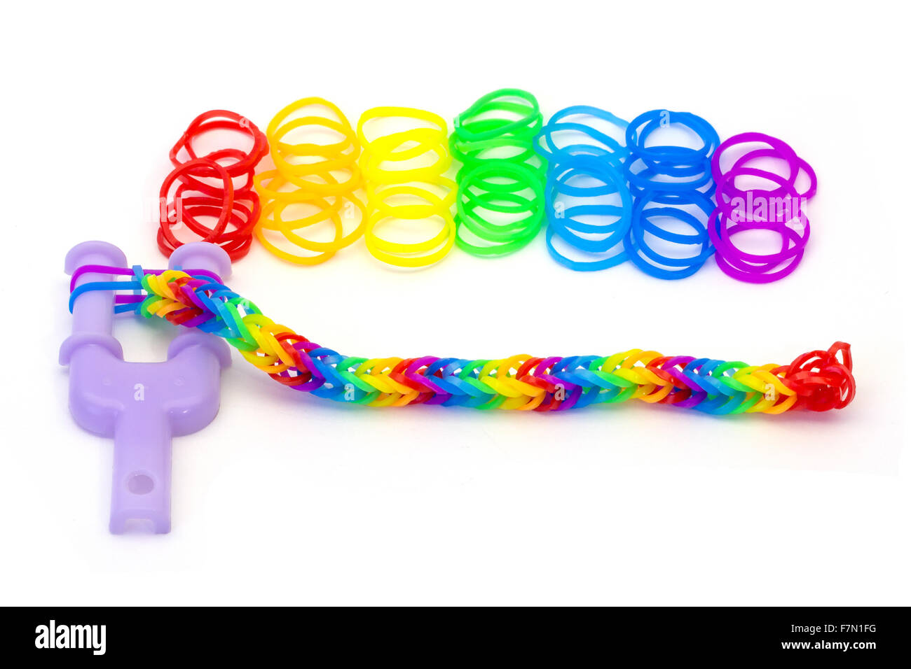 Loom bands hi-res stock photography and images - Page 7 - Alamy