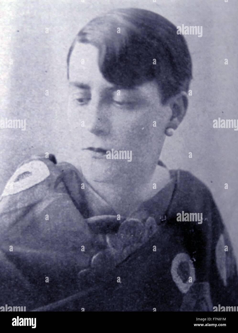 The Eton crop, severe and masculine Stock Photo Alamy