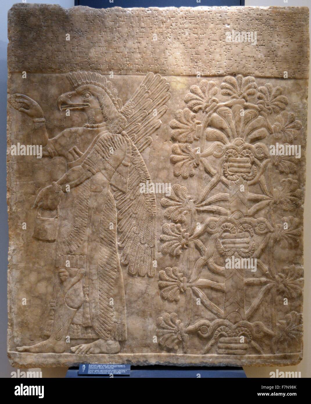 Ashurnasirpal Ii With Attendants And Soldier