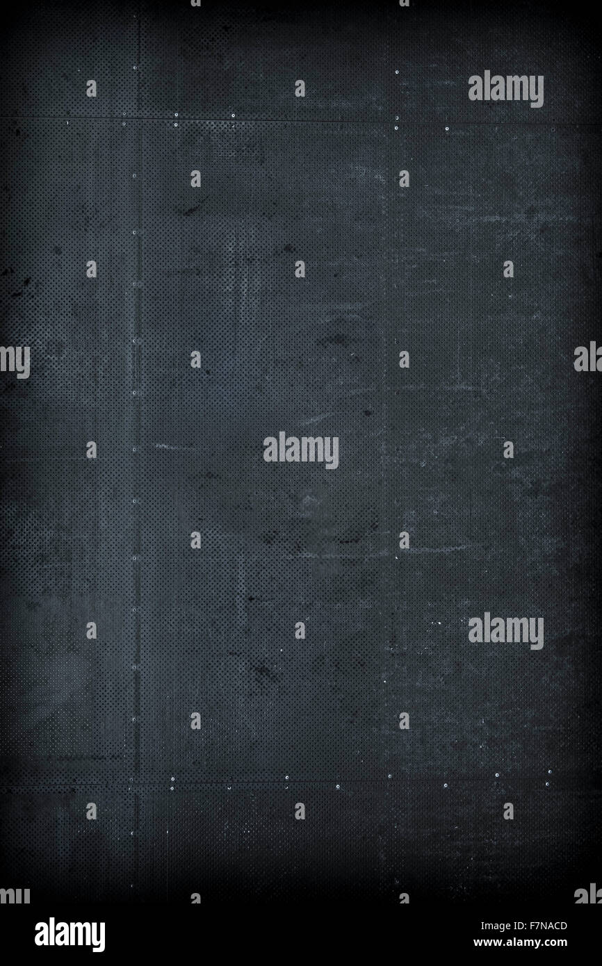 Dark metal texture background holes hi-res stock photography and images ...