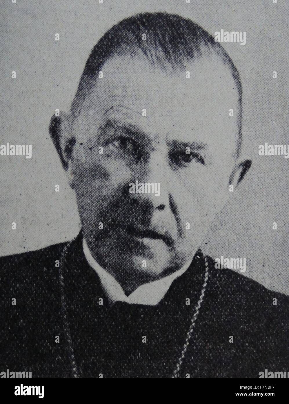 Photograph of the Bishop Berggrav of Oslo (1884-1959) Norwegian ...