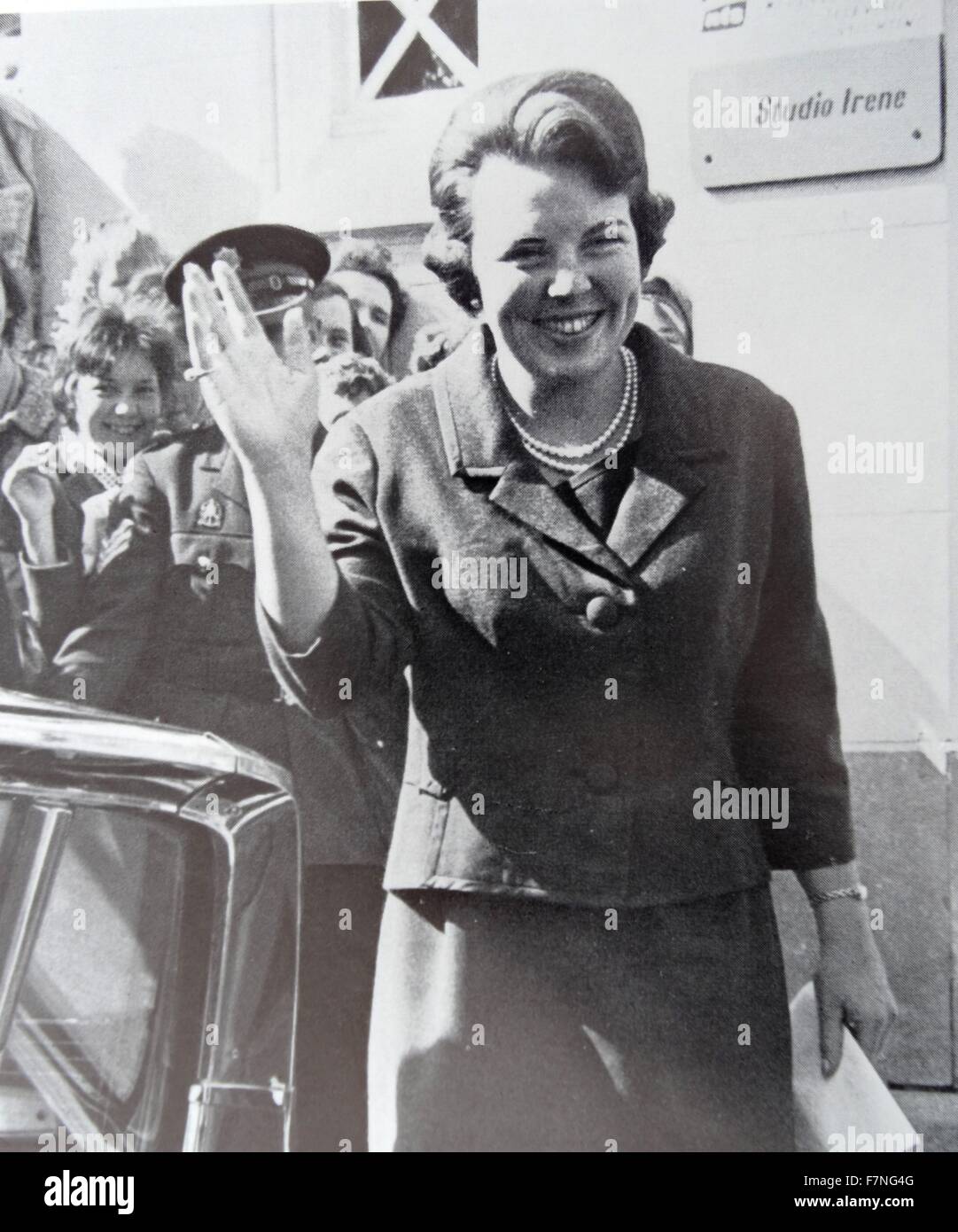 HTH Princess Beatrix (later Queen) of the Netherlands. 1963 Stock Photo