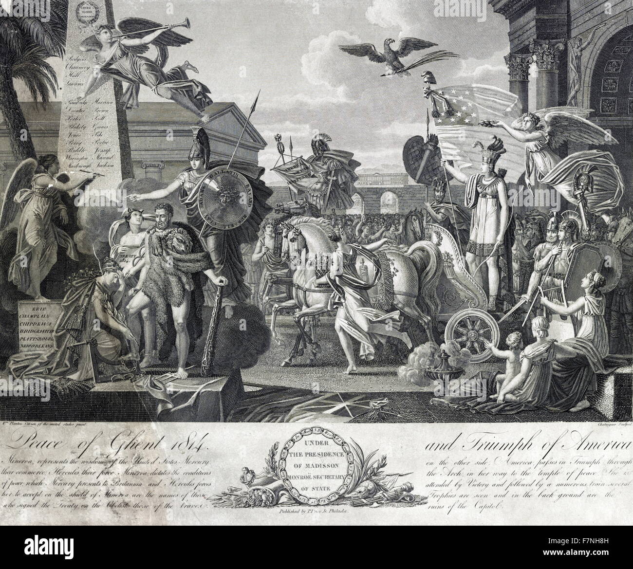 The treaty of ghent signed on december 24 1814 in the city of ghent