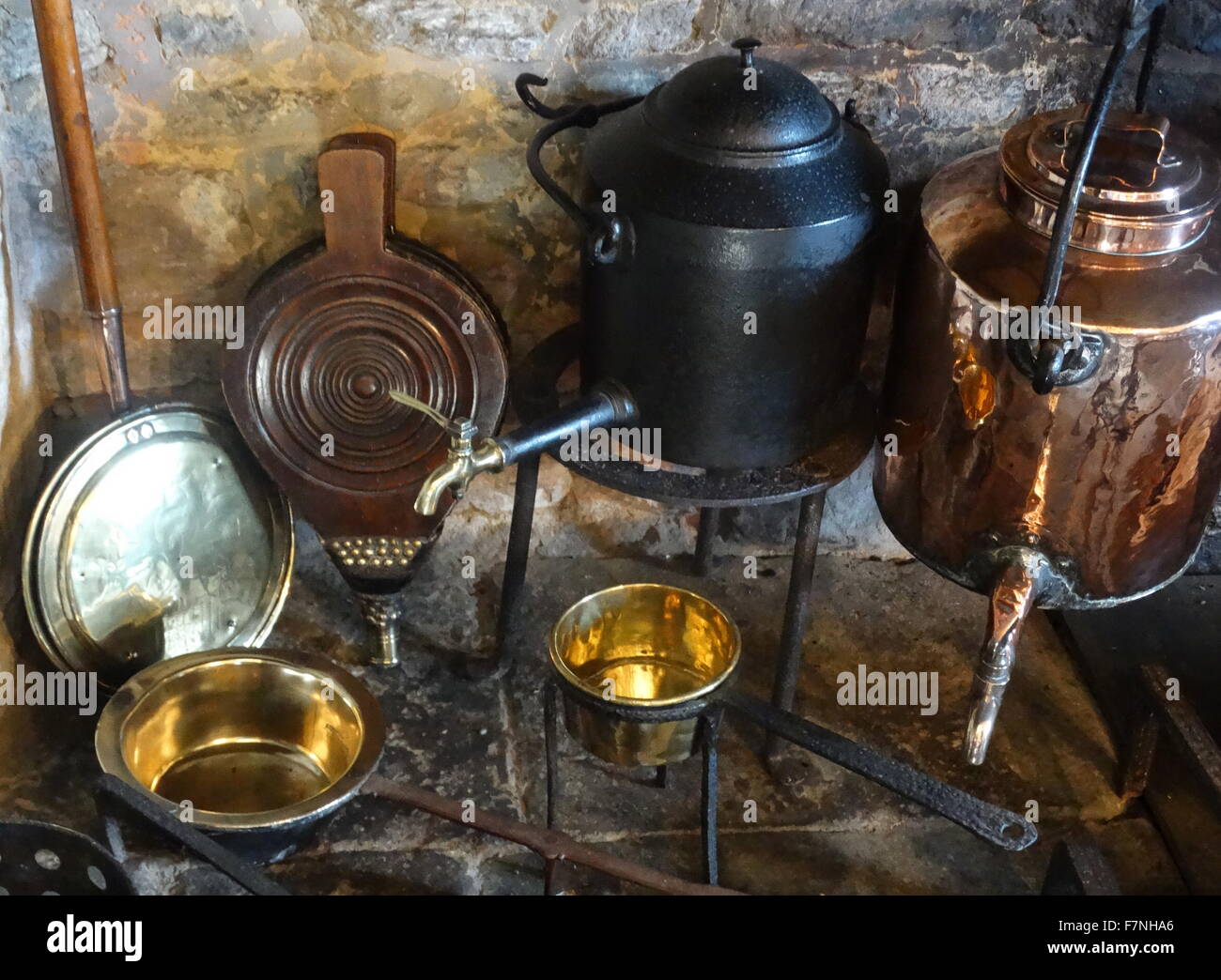 17th century Dutch kitchen Stock Photo