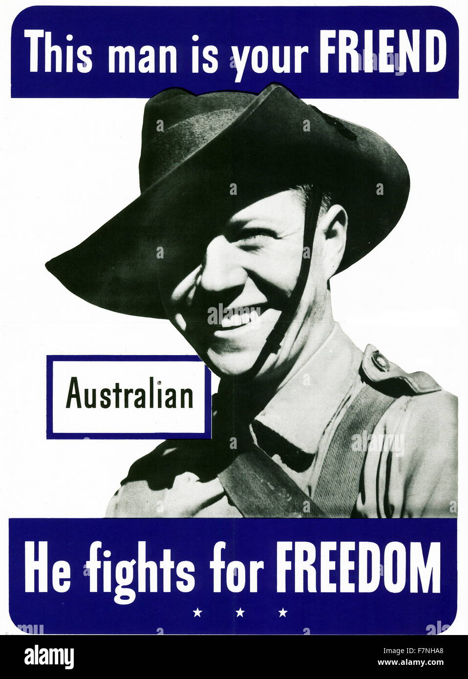 Patriotic Second World War poster depicting an Australian US ally. Dated 1943 Stock Photo Alamy Patriotic Second World War poster depicting an Australian US ally. Dated 1943 Stock Photo Alamy