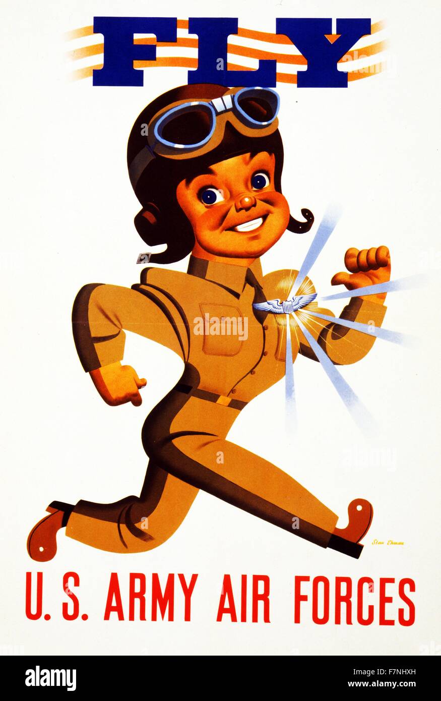Us army air force poster hi-res stock photography and images - Alamy