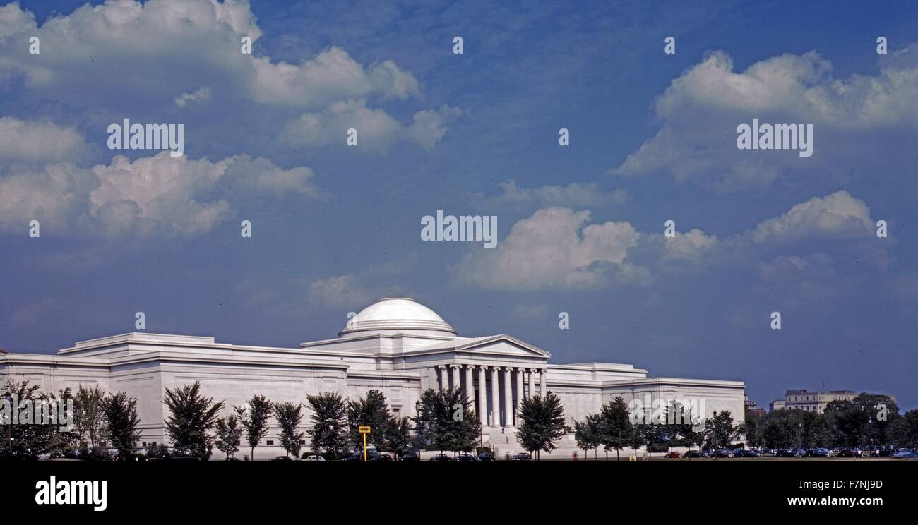 The National Gallery of Art, Washington, D.C. 1943 Stock Photo