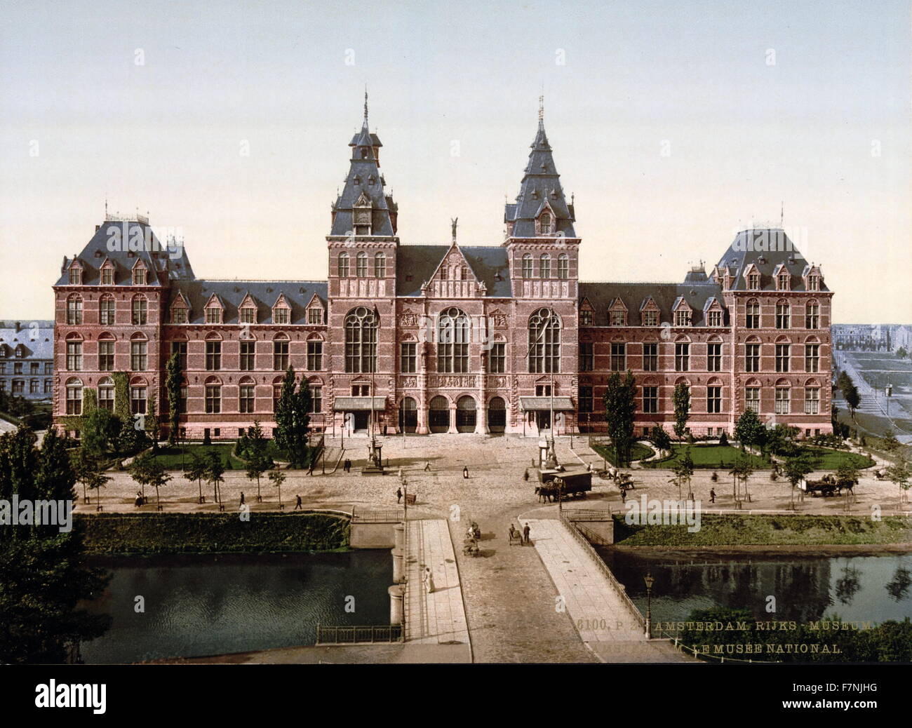 Rijksmuseum, Amsterdam; Netherlands 1895-1905 Stock Photo