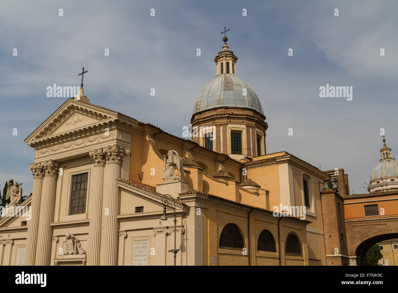 Great church in center of Rome, Italy Stock Photo - Alamy