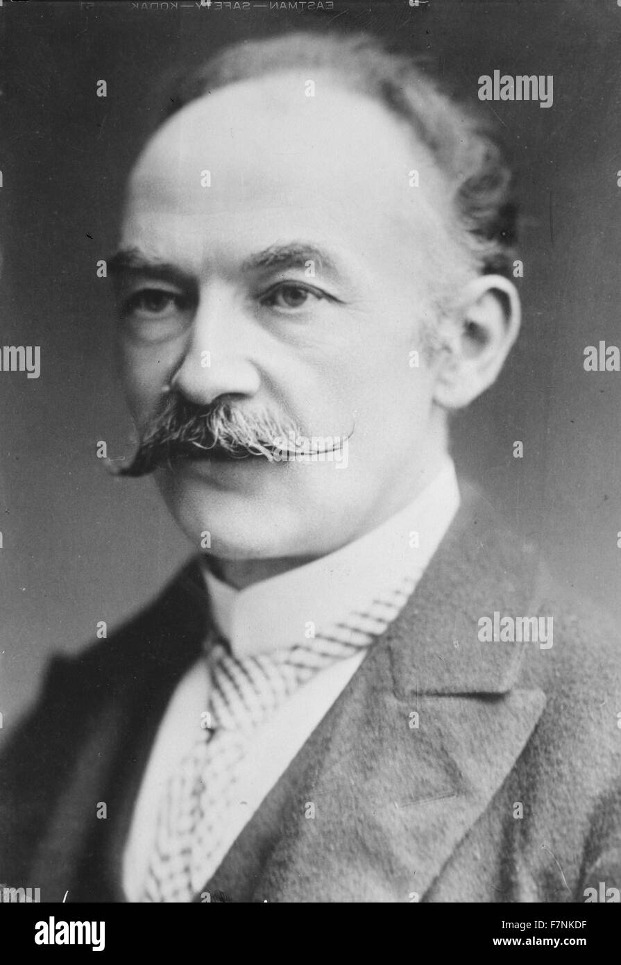 Thomas Hardy, OM (2 June 1840 – 11 January 1928) was an English novelist and poet Stock Photo