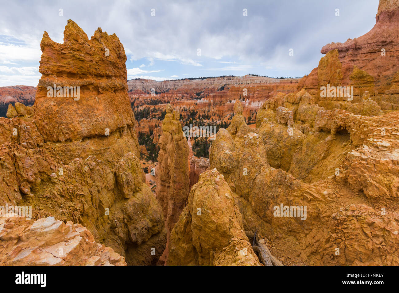 Hoodoo rock spires in hi-res stock photography and images - Alamy