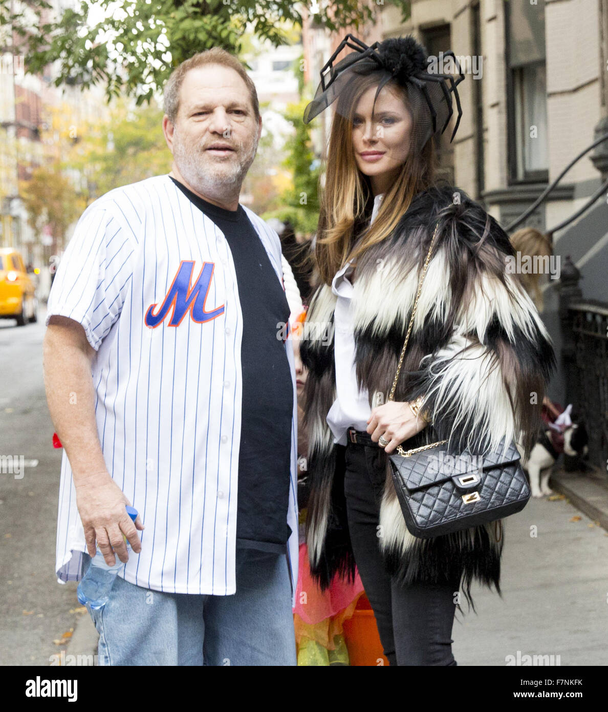 Liv Tyler's Halloween Party Featuring: Harvey Weinstein, Georgina Chapman Where: New York, United States When: 31 Oct 2015 Photo - Alamy
