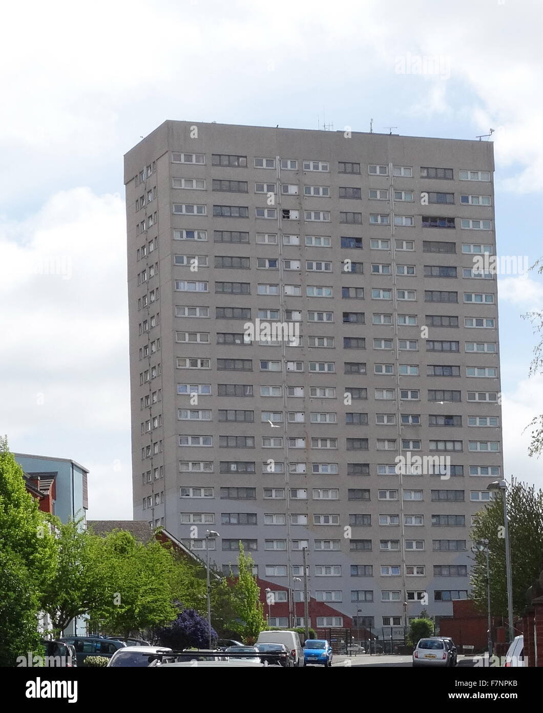 Multistorey social housing block in the Highgate area of Birmingham, England Stock Photo Alamy