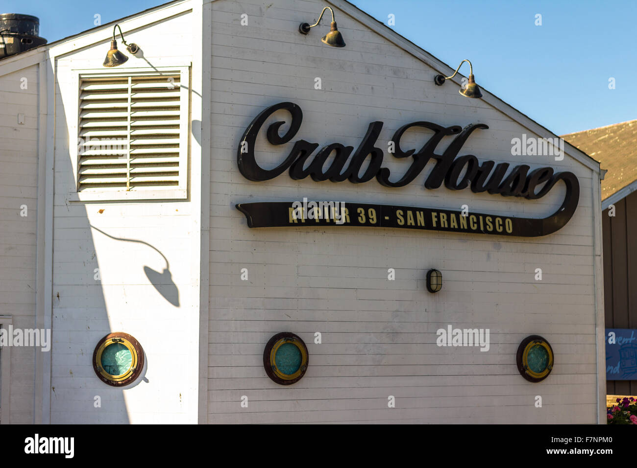Crab House restaurant on Pier 39, San Francisco Stock Photo Alamy