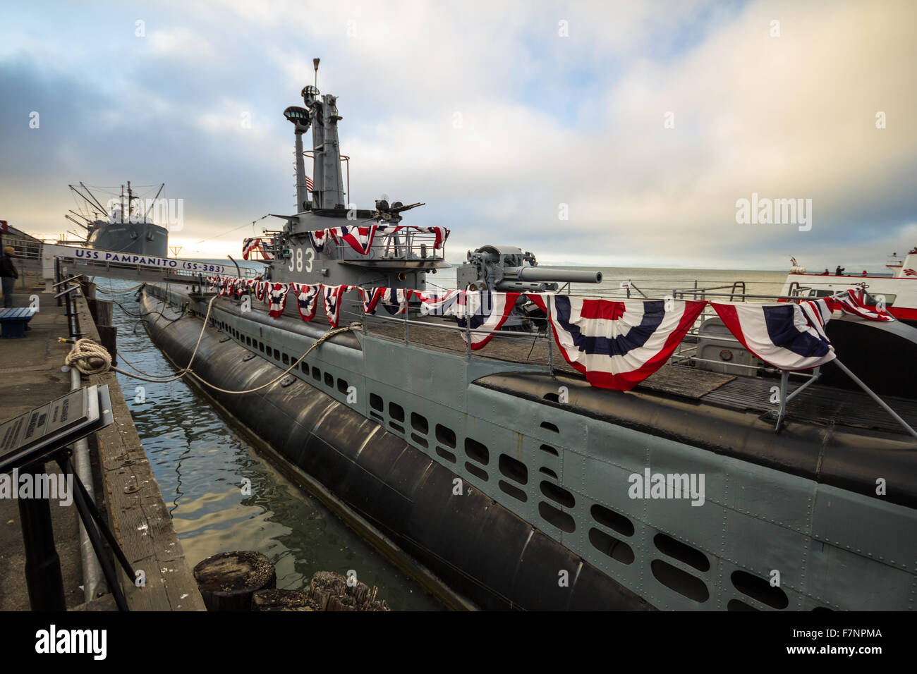 USS Pampanito museum in San Francisco Stock Photo - Alamy