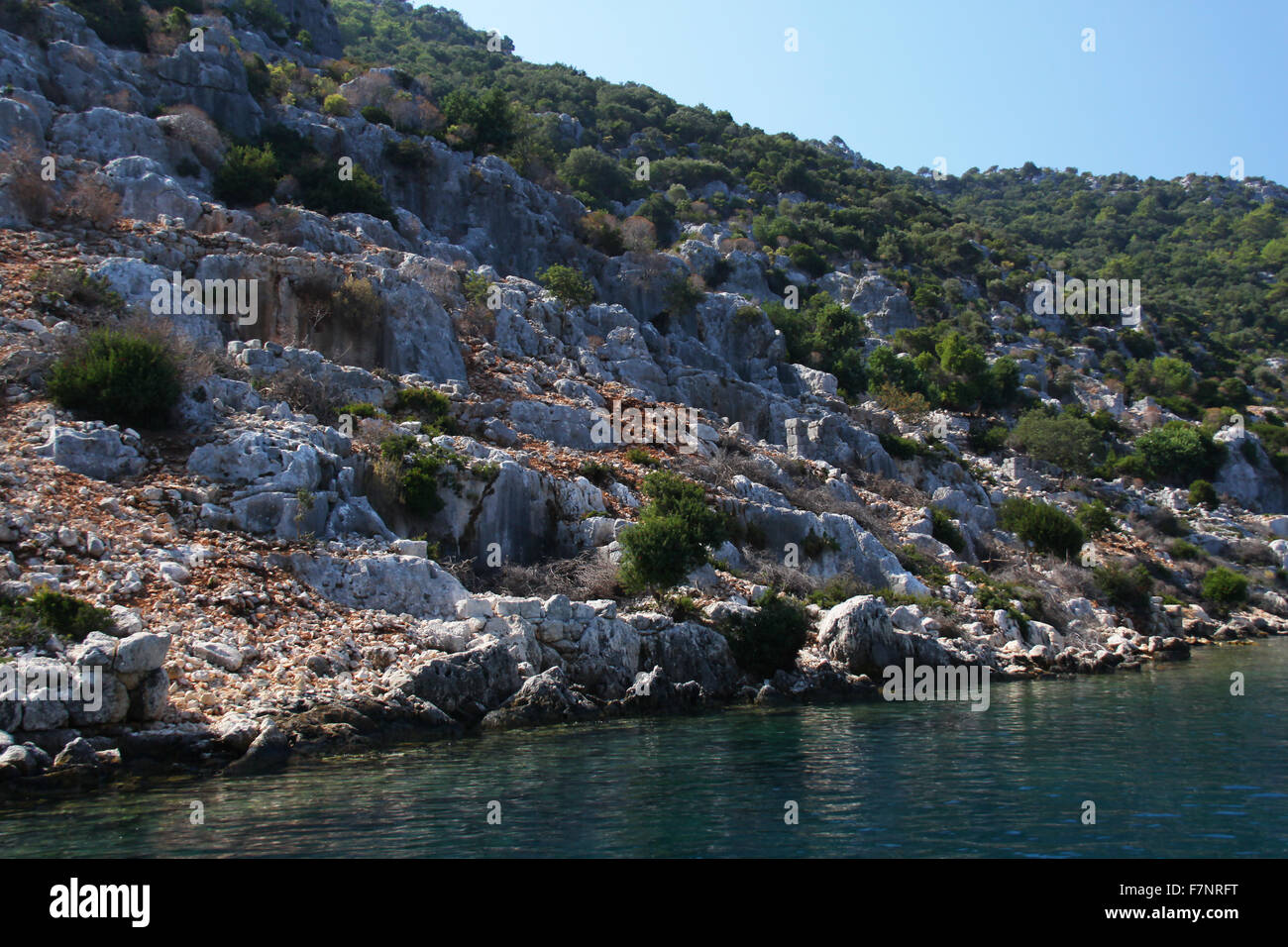 Sea Rocks Turkey Sea and Rocks inTurkey Stock Photo - Alamy