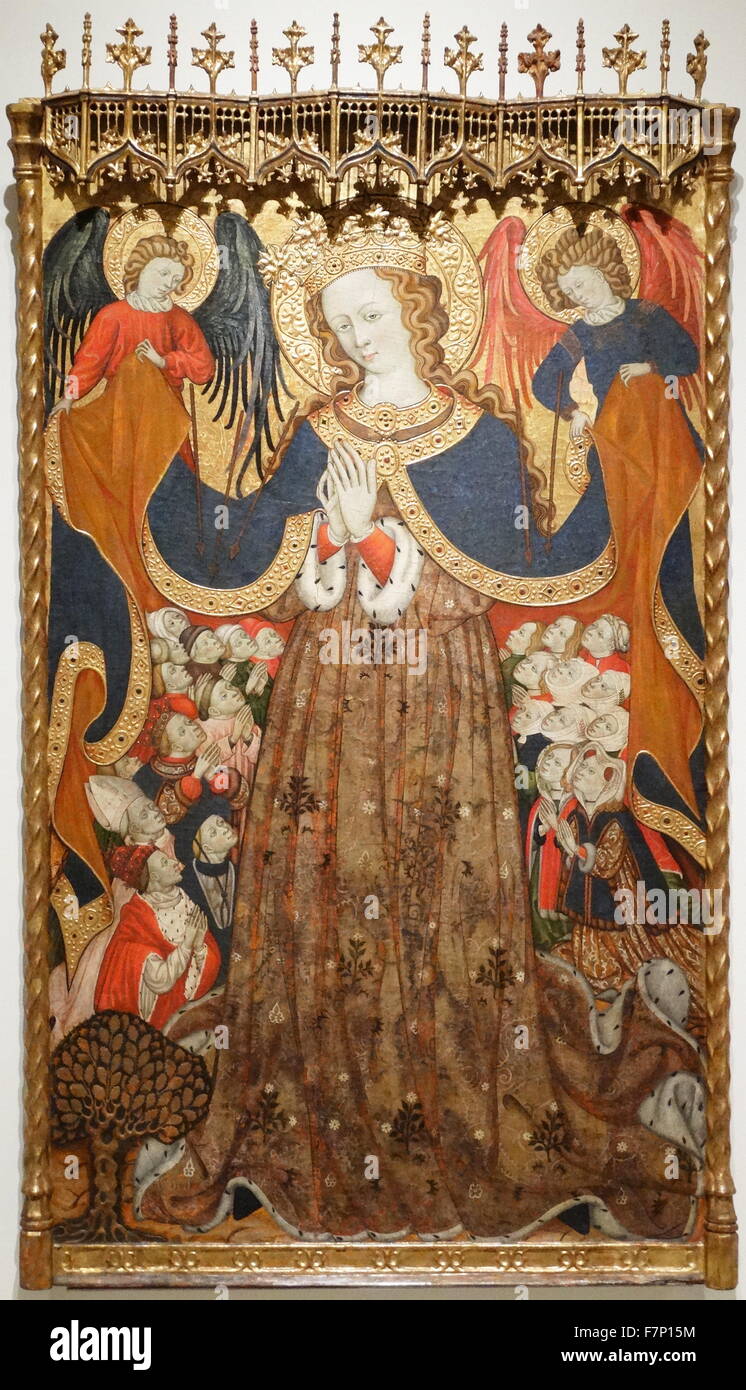 Our Lady of Mercy by Bonanat Zaortiga (14031446) painter active in the