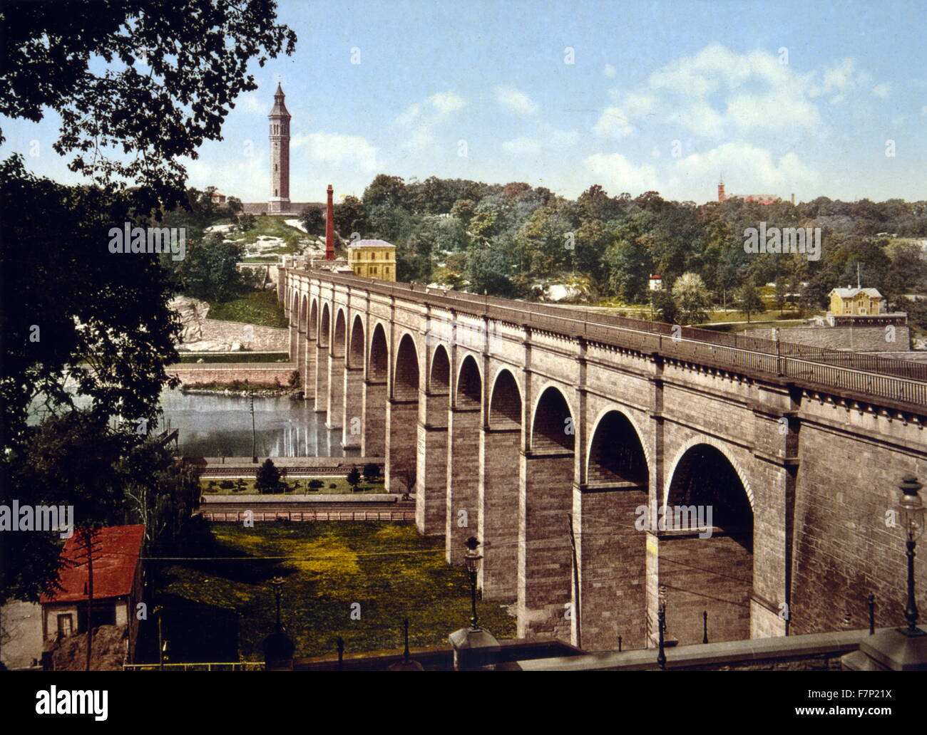 High Bridge, New York City 1900. The High Bridge (officially, the