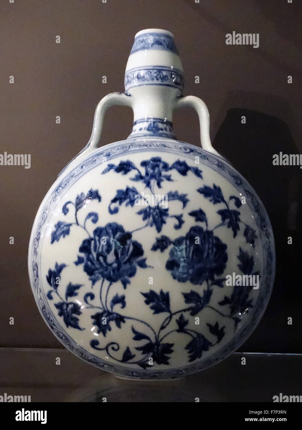 Jingdezhen porcelains dated from the Ming dynasty. Dated 15th Century Stock Photo