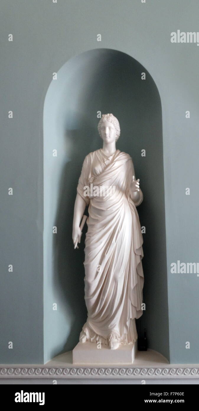 Neo-Classical cast of a Roman Goddess, Kenwood House, London. Dated 18th Century Stock Photo