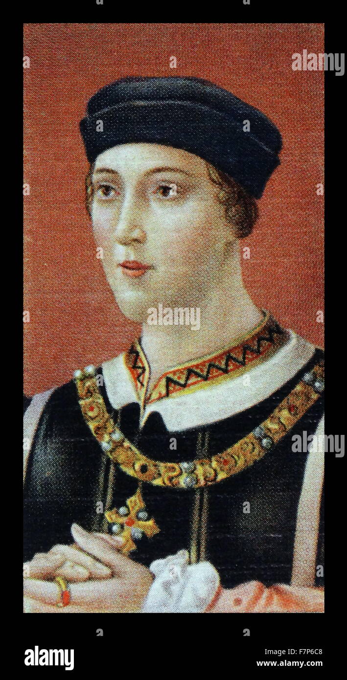 HENRY VI (1421-71) king of England from 1422;His throne was usurped by Edward IV and Henry was murdered 21 May 1471. Stock Photo