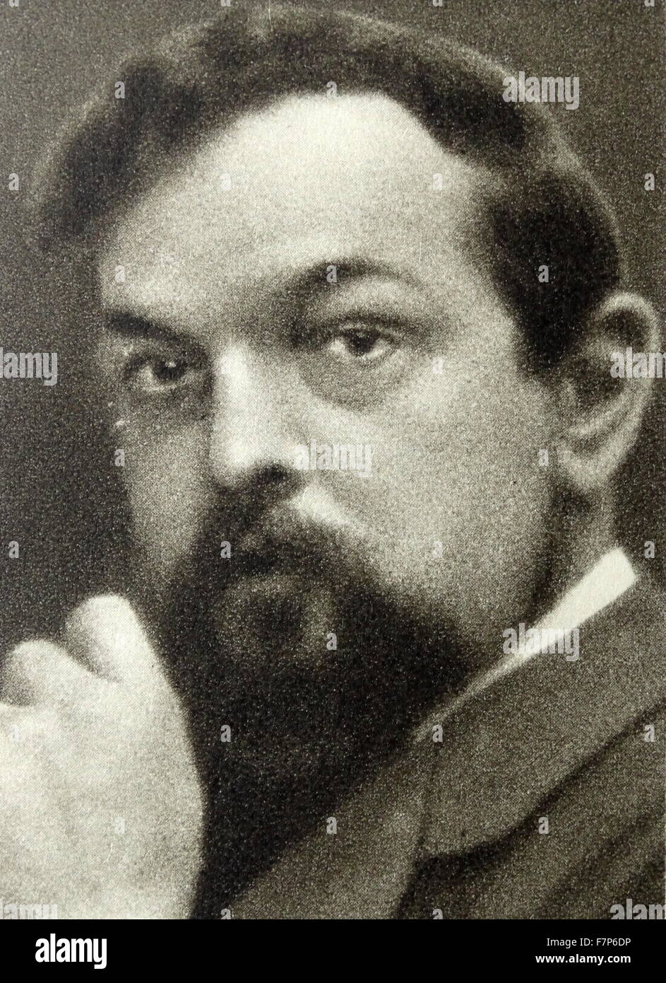 Claude Debussy 1862-1918 - French composer Stock Photo