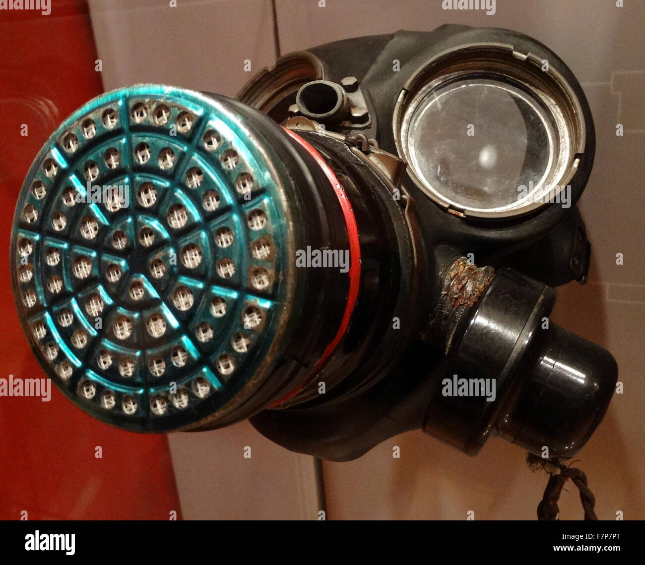 Gas mask used for protection by staff and officials in the war