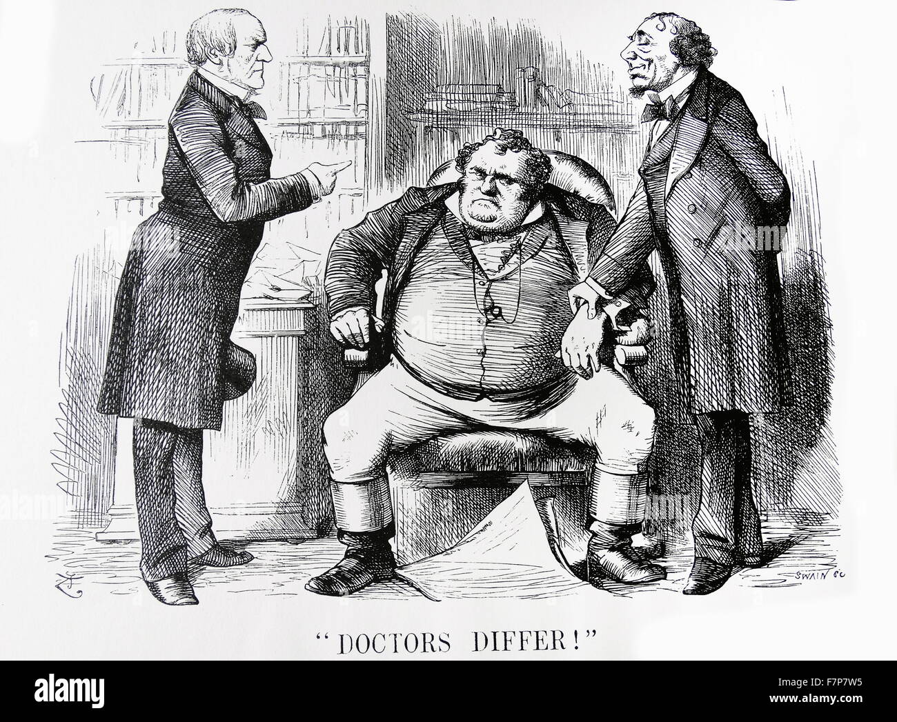 Gladstone and disraeli hires stock photography and images Alamy