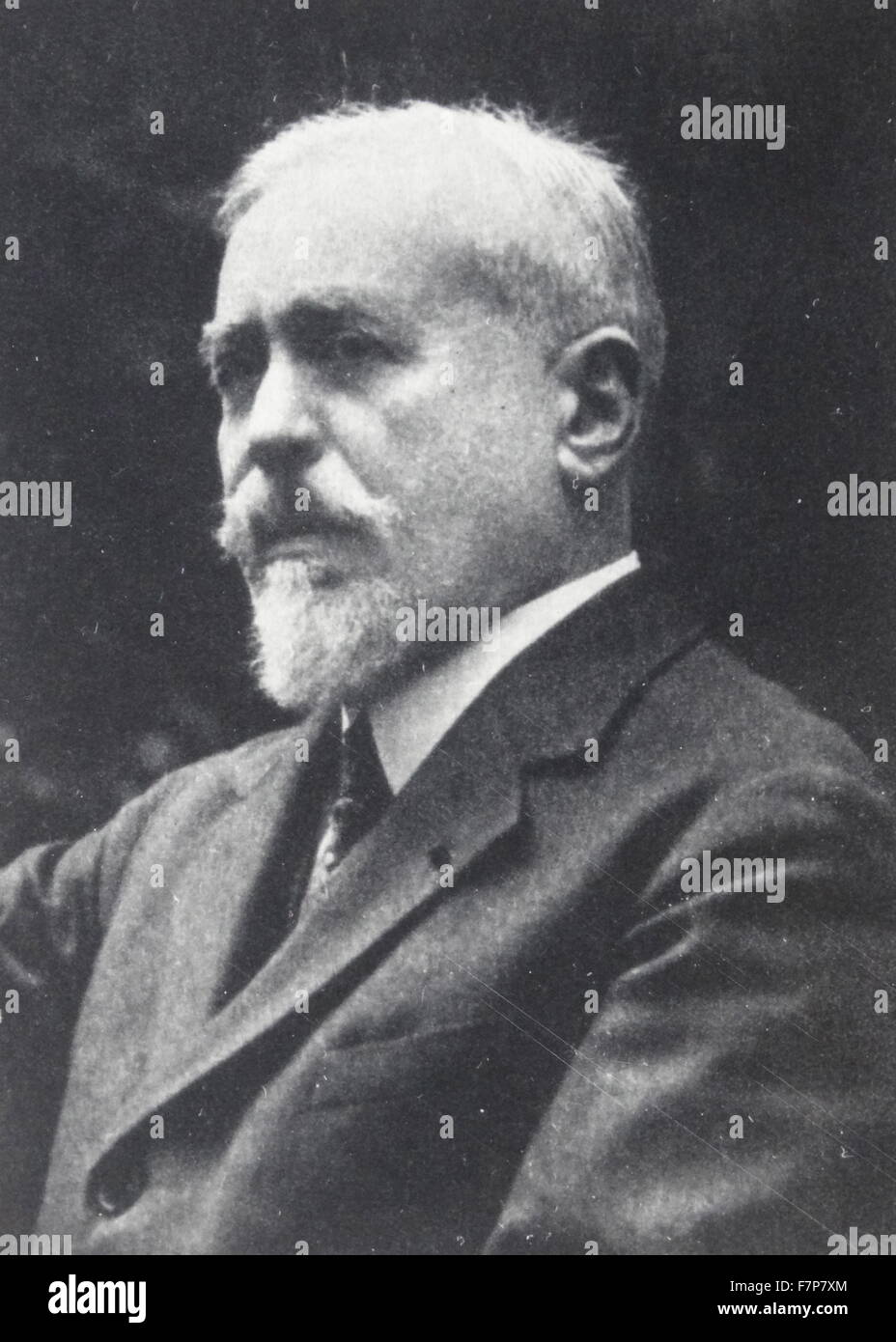 Paul Dukas - 1865-1935. French composer Stock Photo