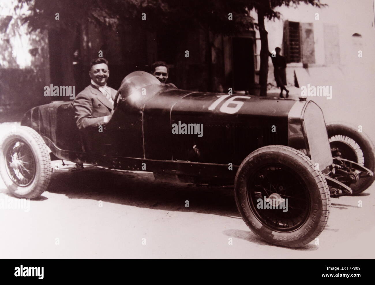Enzo Ferrari. 1927 Stock Photo