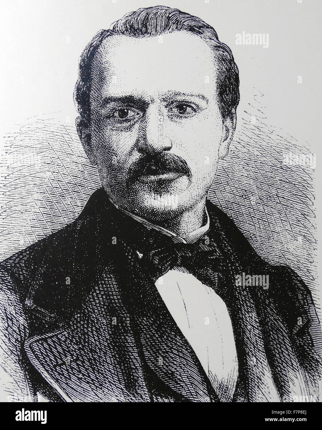 Etienne LENOIR - 1822-1900 Stock Photo