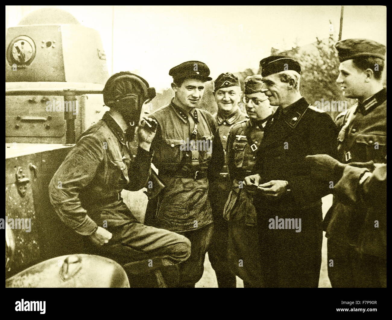 German soldiers with tank hi-res stock photography and images - Alamy