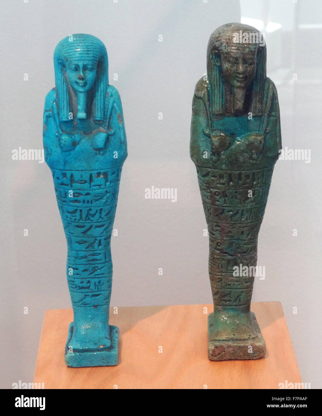 Egyptian Ushabti or ushabtis. The ushabti also called shabti or Stock ...