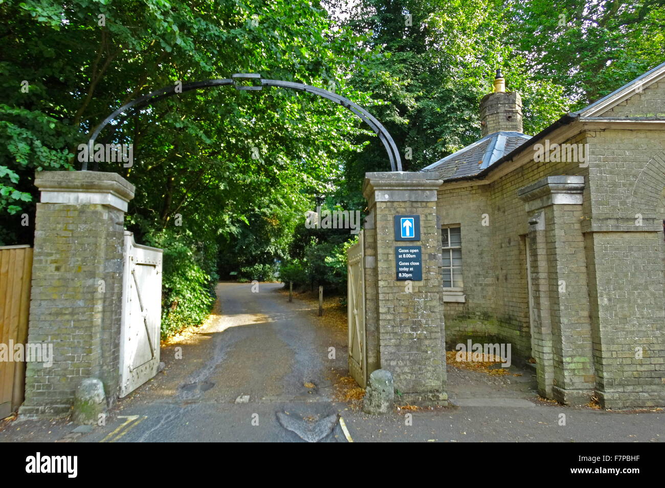 Entrance into Kenwood House. The original house dates from the early