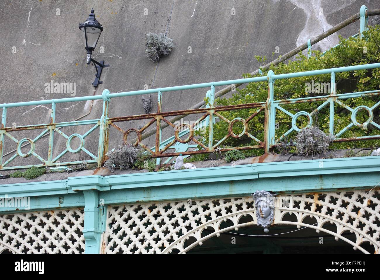 Decaying Madeira Terraces on Brighton seafront Stock Photo - Alamy