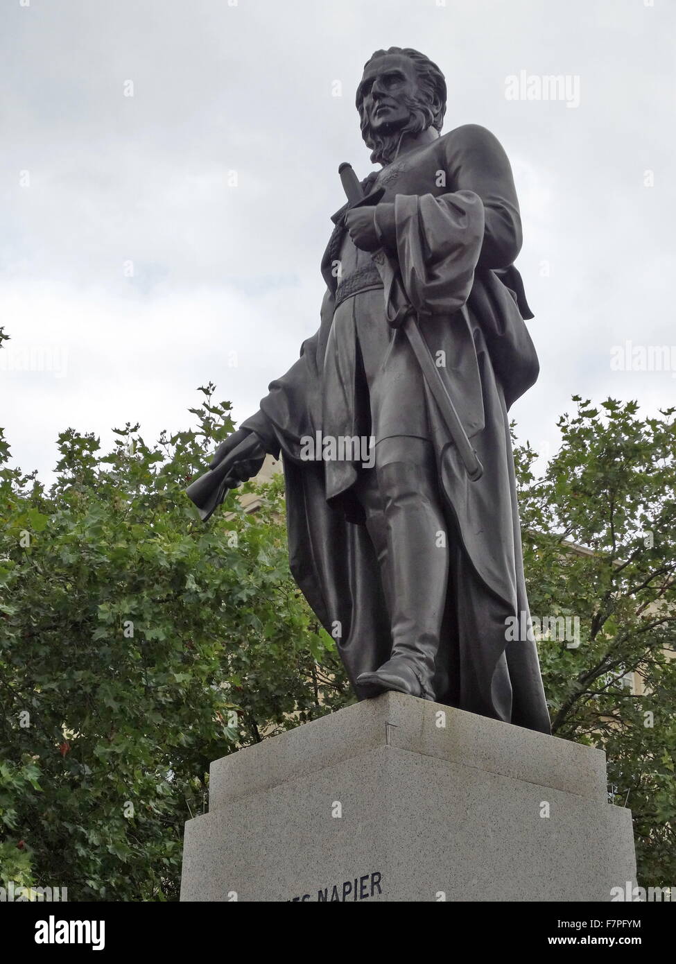 Sir Charles James Napier (1782–1853), British general Stock Photo