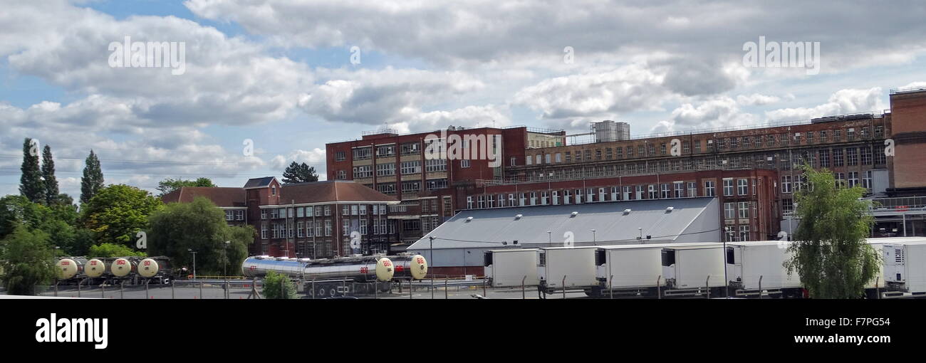 Exterior of the Cadbury's Chocolate Factory in Birmingham. Dated 2015 Stock Photo