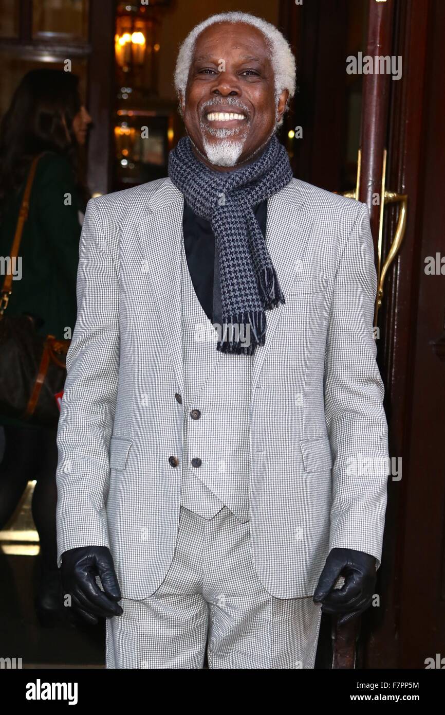 Guests attend Terry Wogan's Children in Need Gala Fundraiser  Featuring: Billy Ocean Where: London, United Kingdom When: 01 Nov 2015 Stock Photo