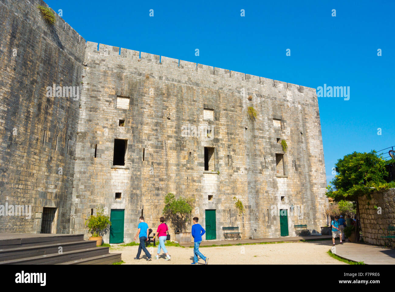 New fortress, Corfu town, Ionian islands, Greece Stock Photo