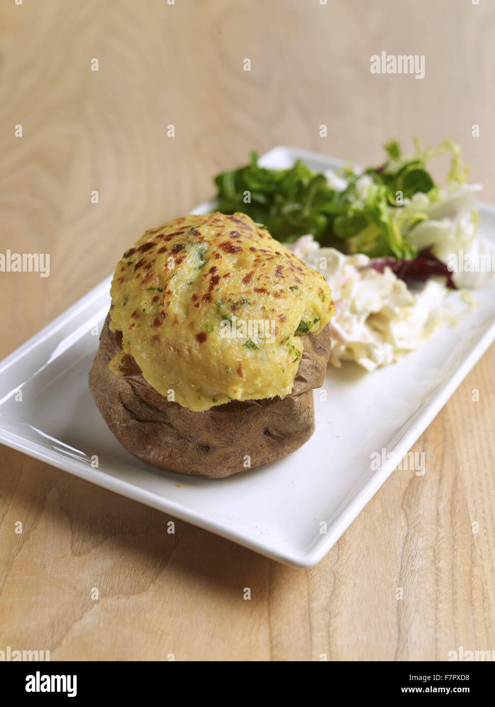 Cheese Rarebit Jacket Potato photographed for the National Trust Spring ...