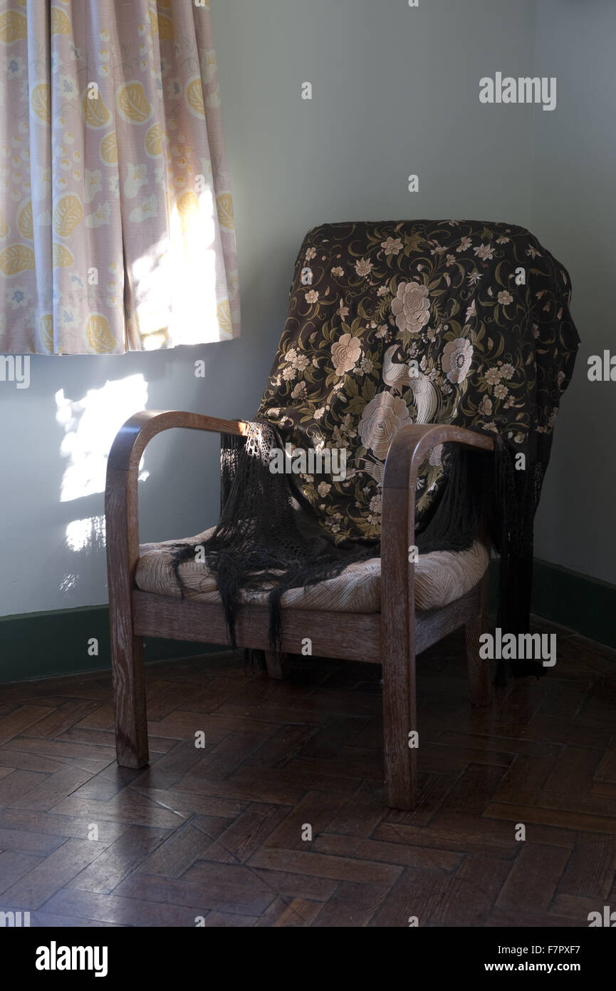 An interior view of Monk's House, East Sussex. Monk's House was the