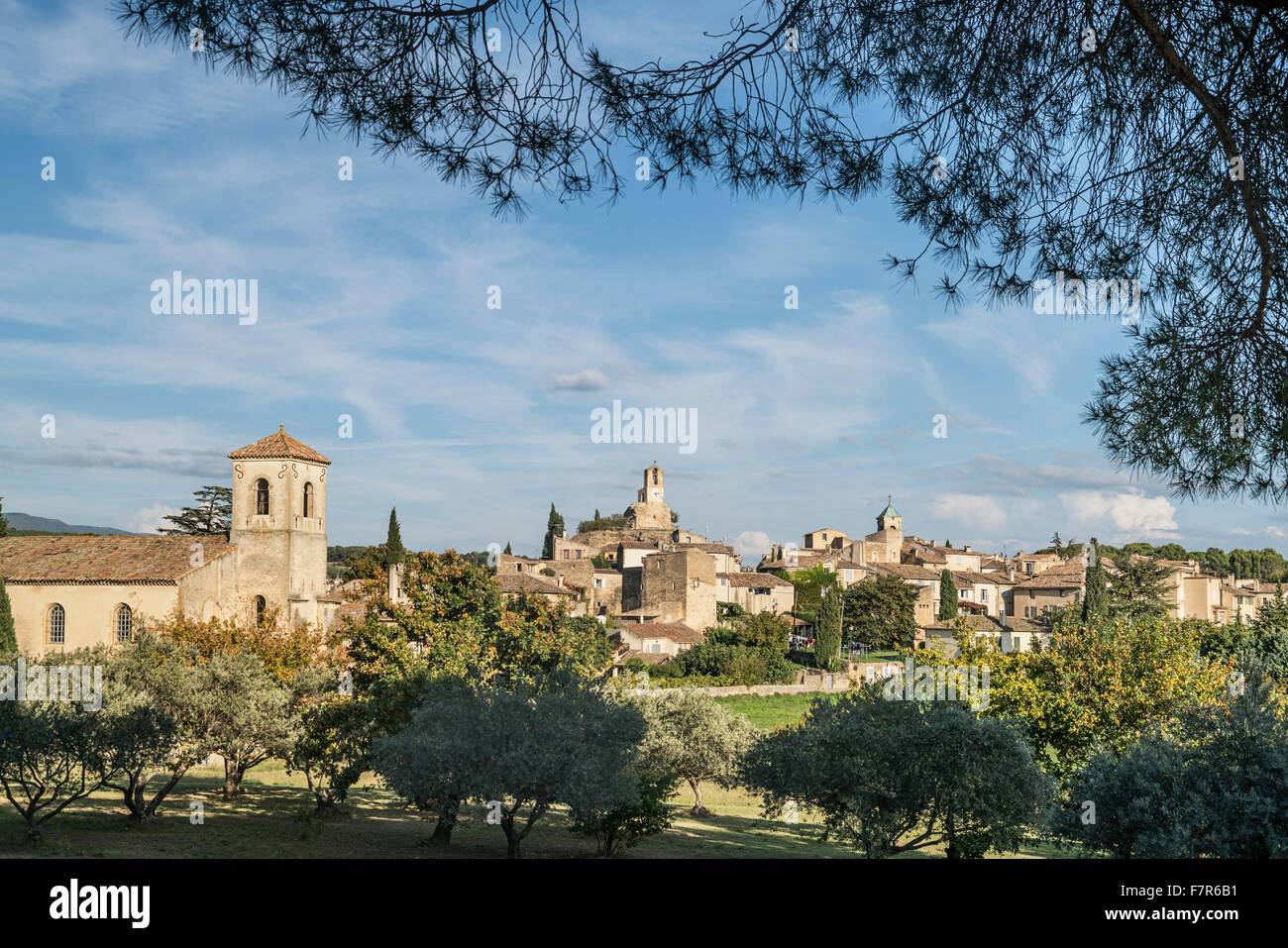 Village  Lourmarin, Provence , France Stock Photo