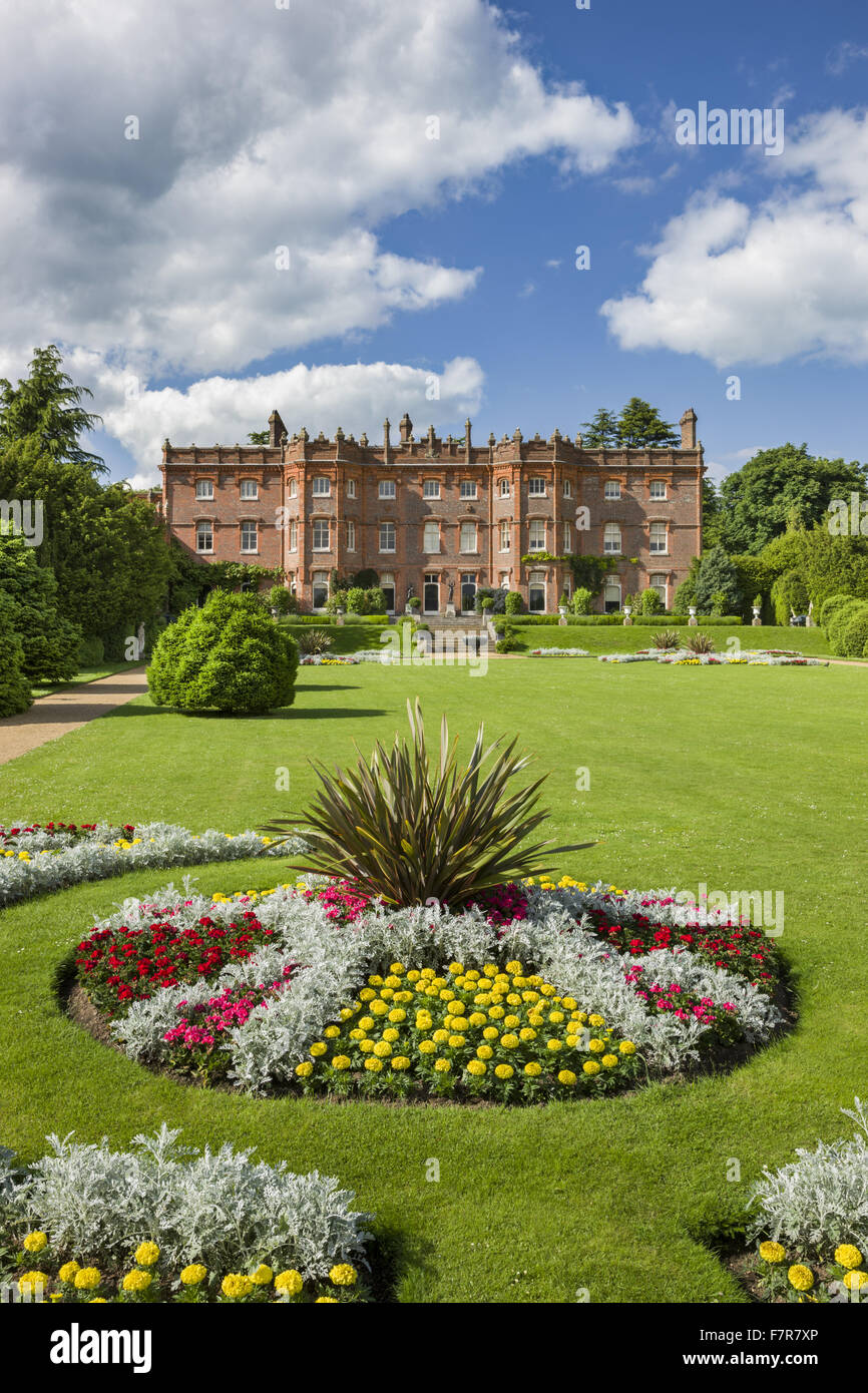 The house seen from the garden at Hughenden, Buckinghamshire. Hughenden