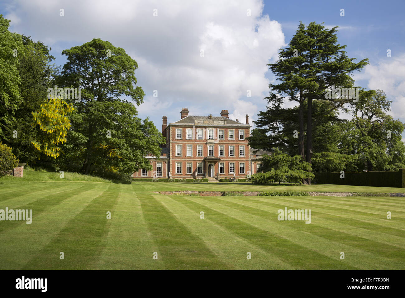 Middlethorpe Hall Hotel, Restaurant and Spa, North Yorkshire. Middlethorpe is a William and Mary house, built in 1699, set in manicured gardens and parkland. Stock Photo
