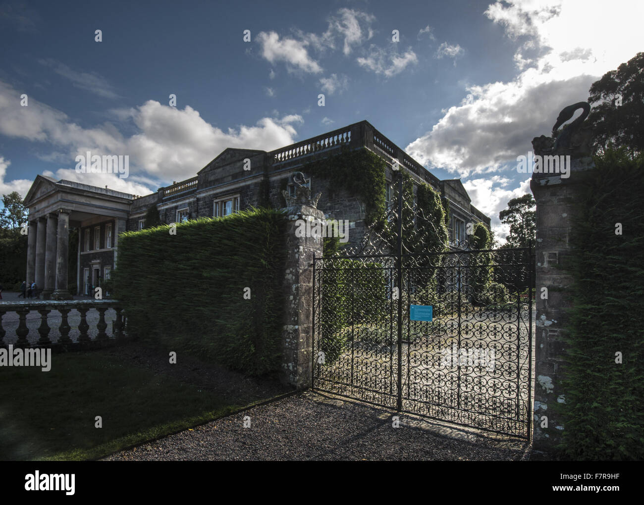 The exterior of the house at Mount Stewart House, Garden and Temple of