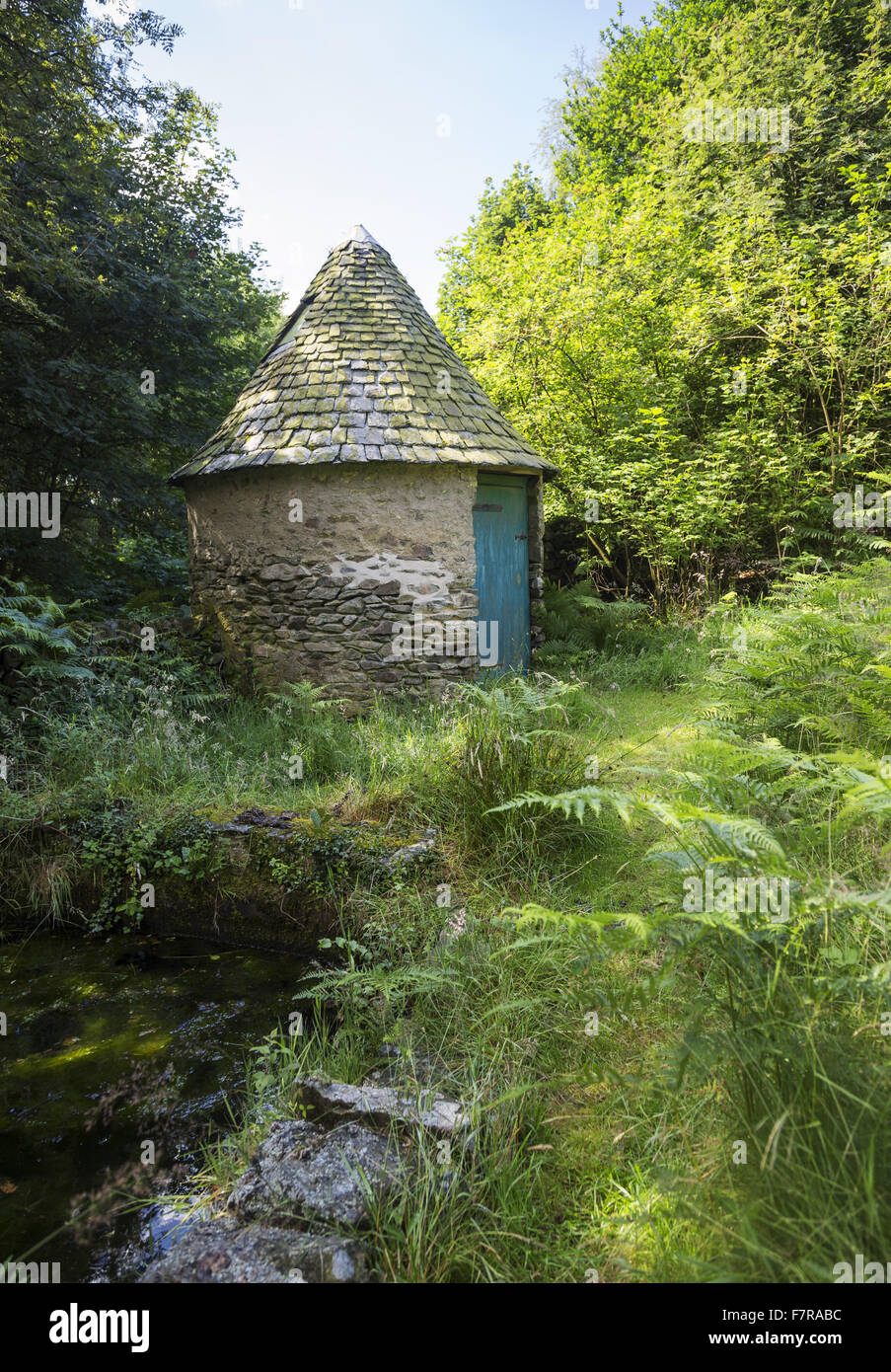 The Well House at Stoneywell, Leicestershire. Stoneywell was built as a