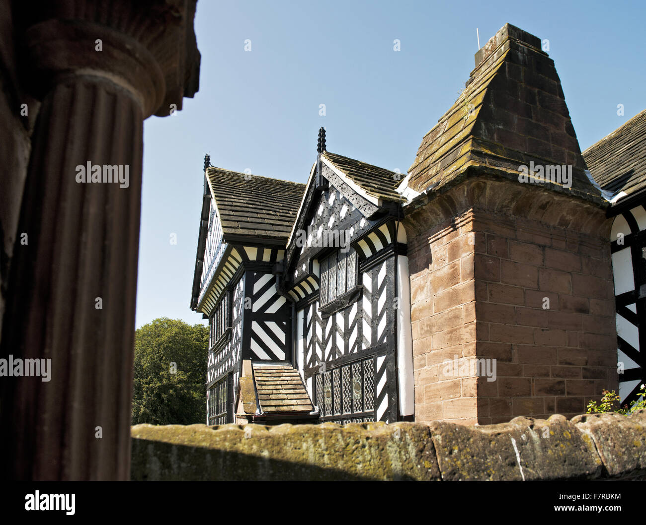 Speke Hall, Garden and Estate, Merseyside. Speke Hall is a Tudor manor