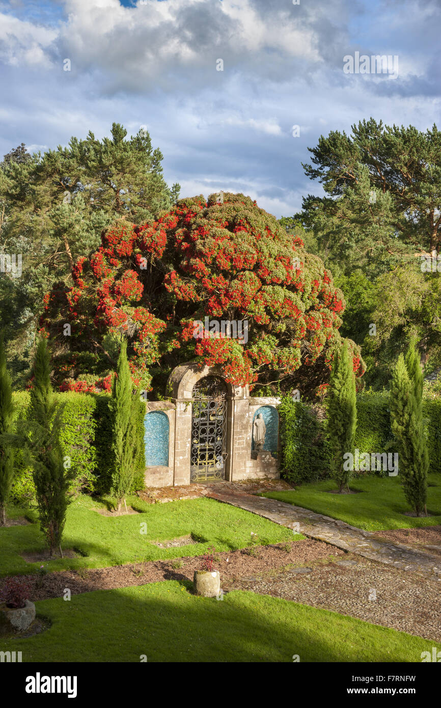 Tir na og at Mount Stewart, County Down. Mount Stewart has been voted one of the world's top ten gardens, and reflects the design and artistry of its creator, Edith, Lady Londonderry. Stock Photo